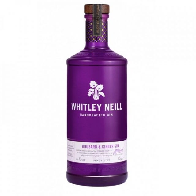 Whitley Neill Rhubarb & Ginger Gin 43% 0,7L - Nápoje Jason