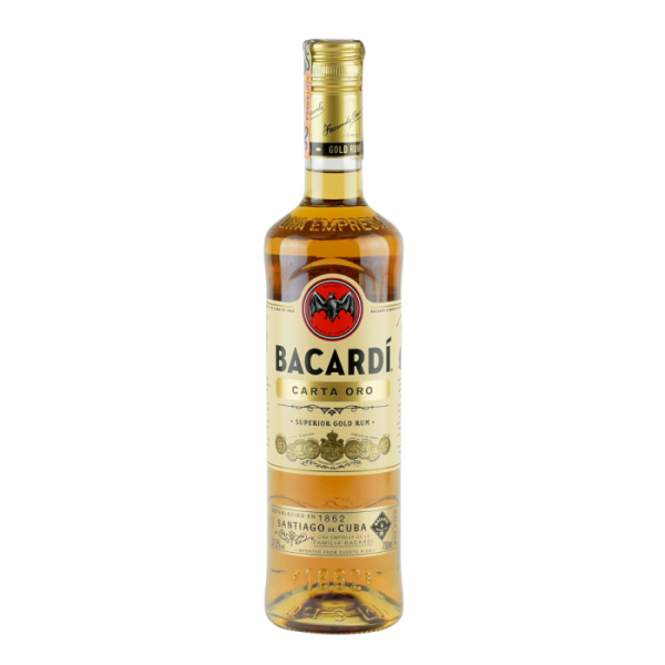 BACARDI CARTA ORO 37,5% 0,7L
