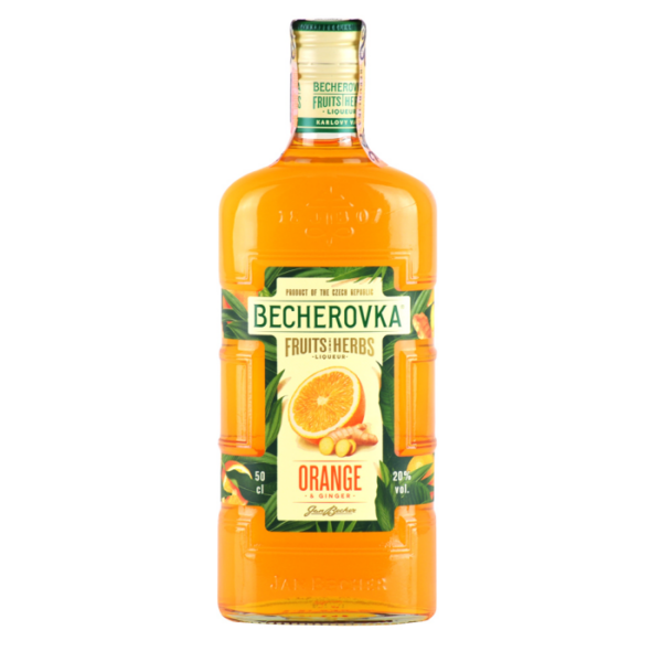 BECHEROVKA ORANGE GINGER 20% 0,5L