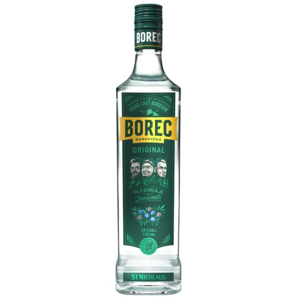 BOROVIČKA BOREC 38% 0,7L