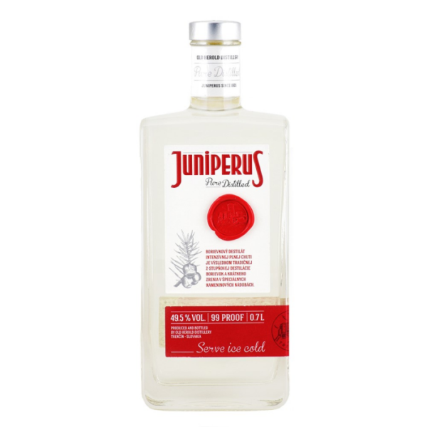 JUNIPERUS BOROVIČKA PRAVÝ DESTILÁT 49,5% 0,7L