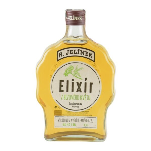 ELIXÍR Z BAZOVÉHO KVETU JELÍNEK 14,7% 0,7L BUDÍK