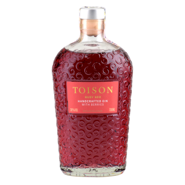 GIN TOISON RUBY RED 38% 0,7L