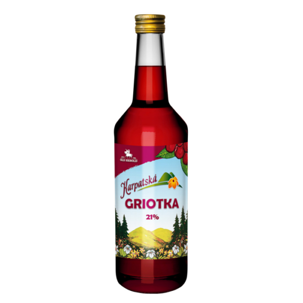 KARPATSKA GRIOTKA OLD HEROLD 21% 0,5L