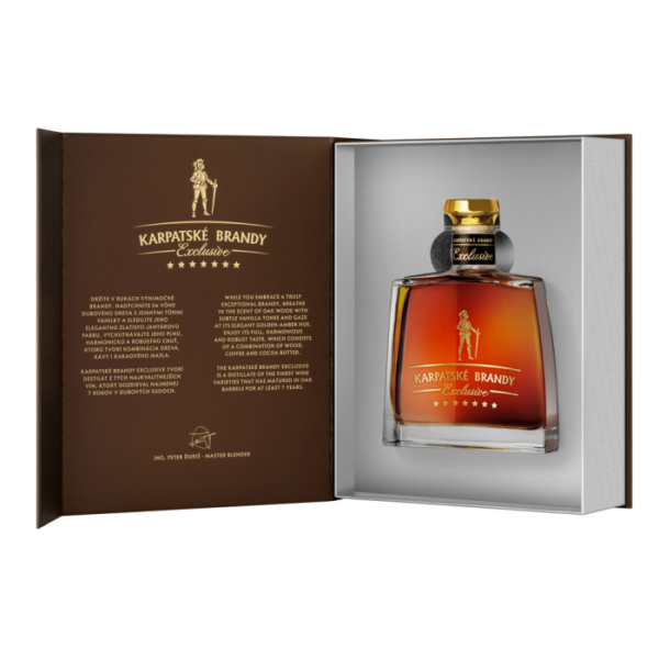 KARPATSKÉ BRANDY EXCLUSIVE 40% 0,7L