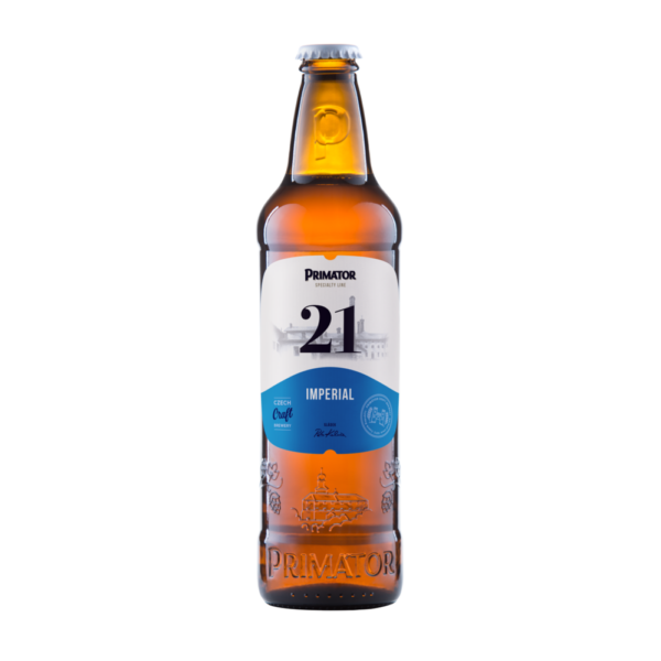 PRIMÁTOR IMPERIAL 21% 0,5L FĽAŠA