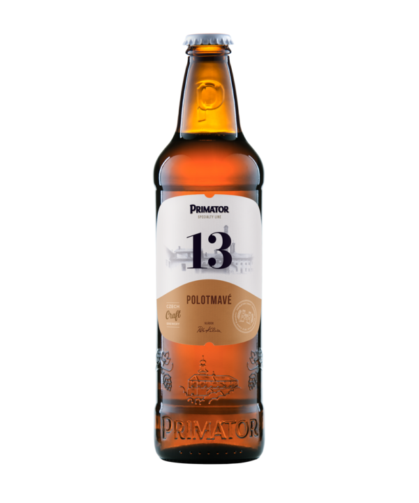 PRIMÁTOR POLOTMAVÉ 13% 0,5L FĽAŠA