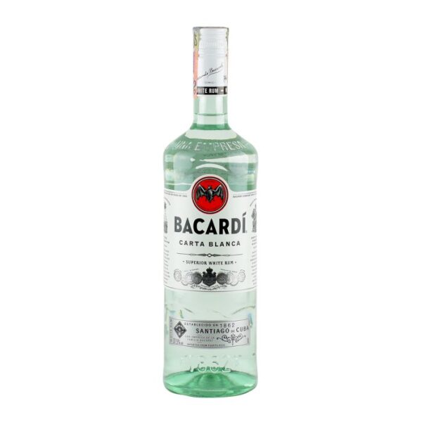 BACARDI BLANCO 37,5% 1L