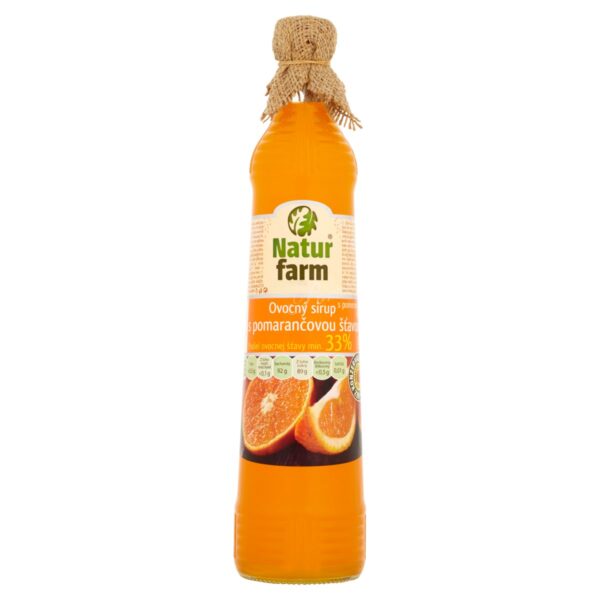SIRUP NATUR FARM POMARANČ 0,7L