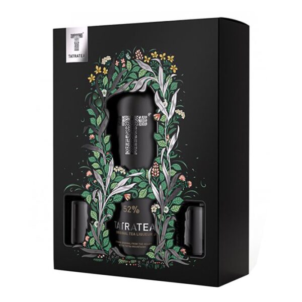 TATRATEA GB + 2 POHÁRE 52% 0,7L