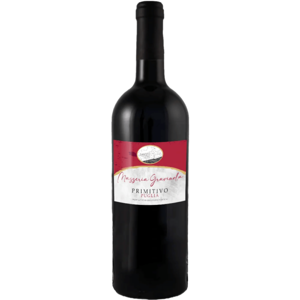 PRIMITIVO I.G.T. MASSERIA GRAVINOLA PUGLIA ČERVENÉ 0,75L