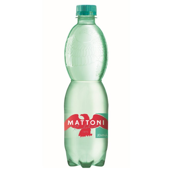 MATTONI JEMNE PERLIVA 0,5L (Z)+ZALOH 0,15€