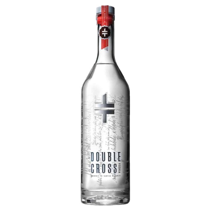 VODKA DOUBLE CROSS 40% 1L