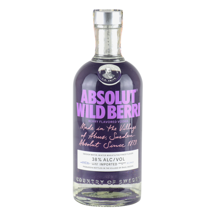 ABSOLUT WILD BERRY 38% 0,7L